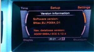 Audi MMI 3G Basic Navigation Update  Map UK&EU 2023/24