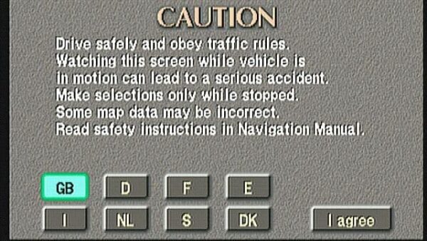Toyota Generation1 Navigation Update Sat Nav DVD Disc Map 2011-2012