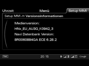 Audi MMI 3G+ Navigation Update Sat Nav SD Card Map UK&EU 2023/24