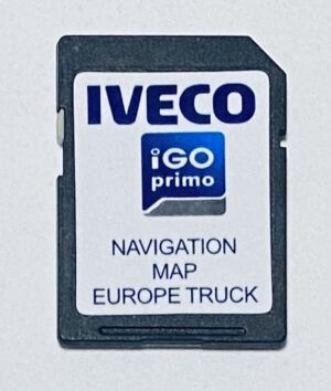 IVECO IveConnect 7" Navigation Update Sat Nav SD Card Map UK&EU 2024