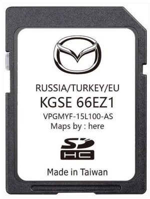 Mazda SkyActive Navigation Update Sat Nav SD Card Map 2024-2025