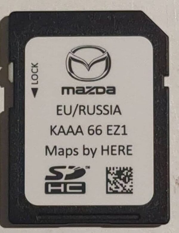 Mazda Connect 2 Navigation Update Sat Nav SD Card Map UK&EU 2024/25
