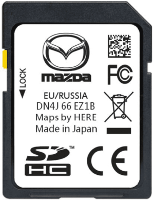 Mazda Gen7 MZD Connect 2 Navigation Update Sat Nav SD Card Map UK&EU 2023/2024