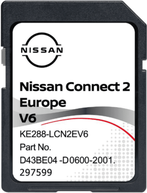 Nissan Connect 2 Navigation Update Sat Nav SD Card Map UK&EU 2022/23
