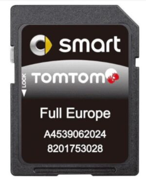 SMART 453 Navigation Update Sat Nav SD Card Map UK&EU 2024